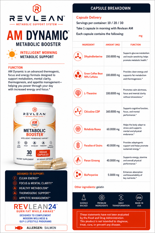 Revlean - Dynamic Metabolic Booster